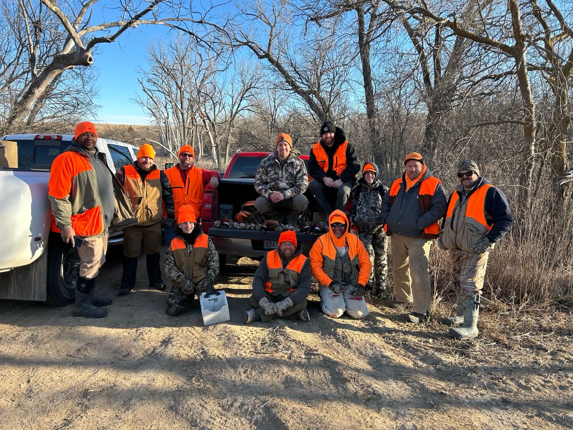Myers AFP team in the field